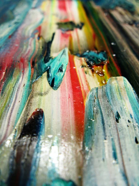 Malované barvy — Stock fotografie