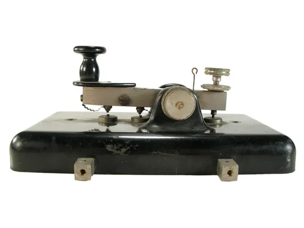 stock image Antique morse key