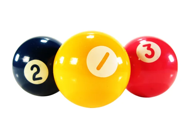 Pool game balls — Stock Photo, Image