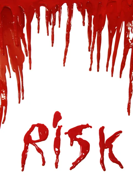 Krwawe ryzyka — Zdjęcie stockowe
