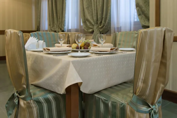 stock image Table at restaurant