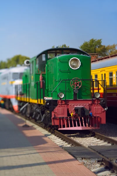 Dizel lokomotif — Stok fotoğraf