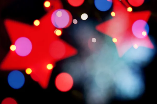 Christmas decoration lights — Stock Photo, Image