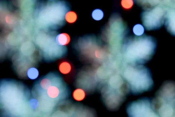 Christmas decoration lights — Stock Photo, Image