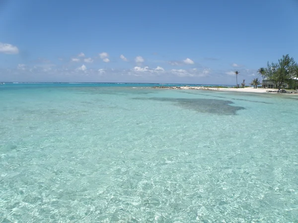 Oceano cristalino quente de Grand Cayman, Ilhas Cayman — Fotografia de Stock