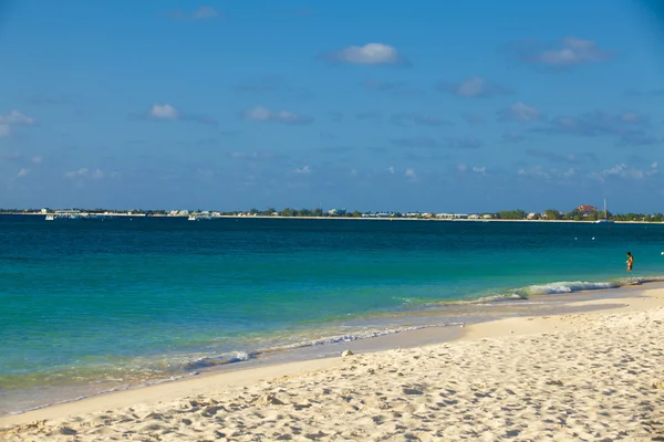 Hét mérföld tengerparton a grand cayman — Stock Fotó