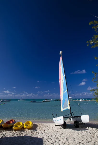 Пляж Рампойнт в Гранд-Кеймане, Каймановы острова Стоковое Изображение