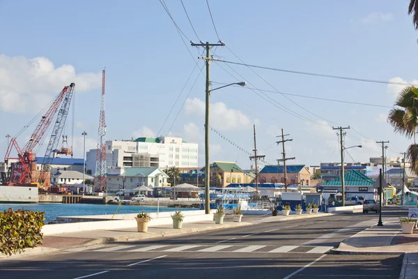 George Town in Grand Cayman Stock Picture