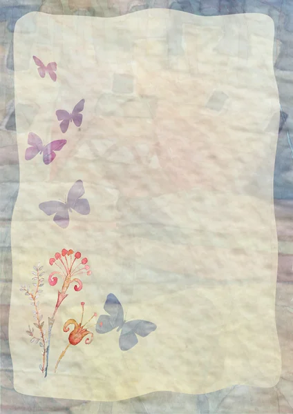 Φόντο με πεταλούδες — Φωτογραφία Αρχείου