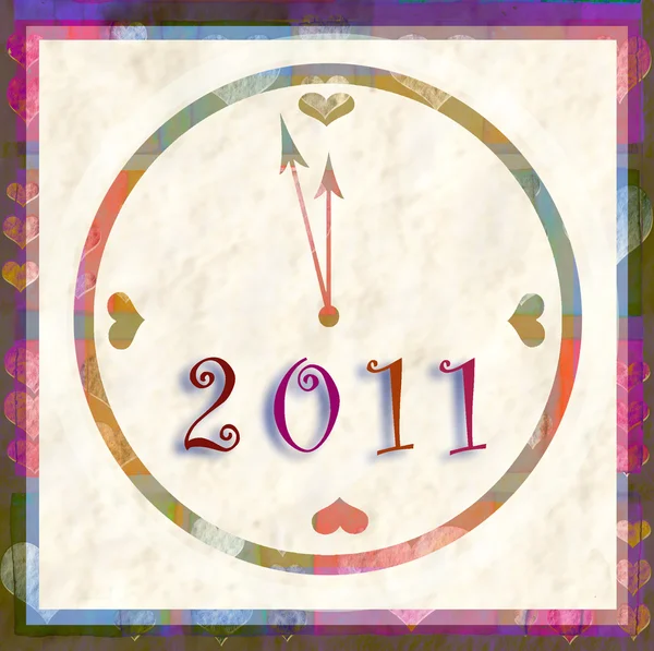 Happy new year 2011 — Stock Photo, Image