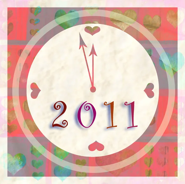 Щасливий новий рік 2011 — стокове фото