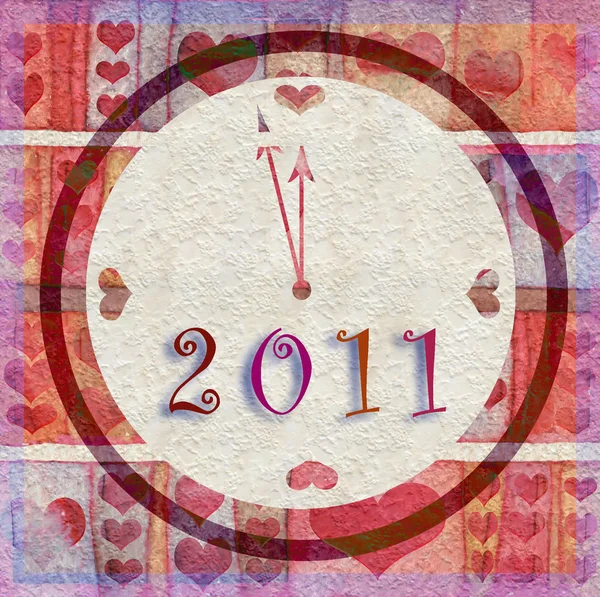 Happy new year 2011 — Stock Photo, Image