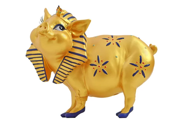 Piggy pharaon — Stockfoto