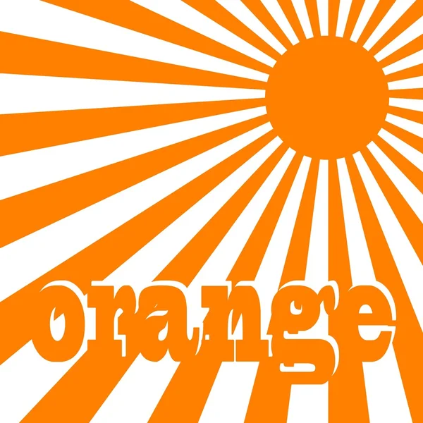 Narancs — Stock Vector