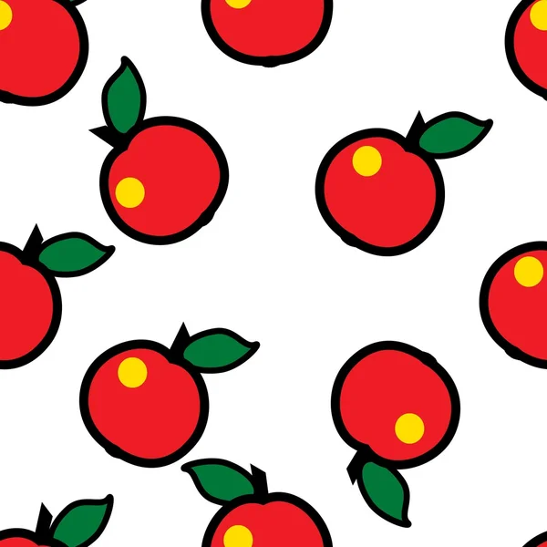 Répétition des pommes — Image vectorielle