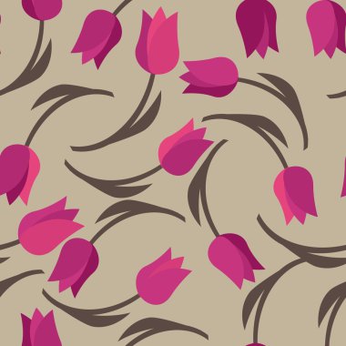 Kusursuz çiçek deseni