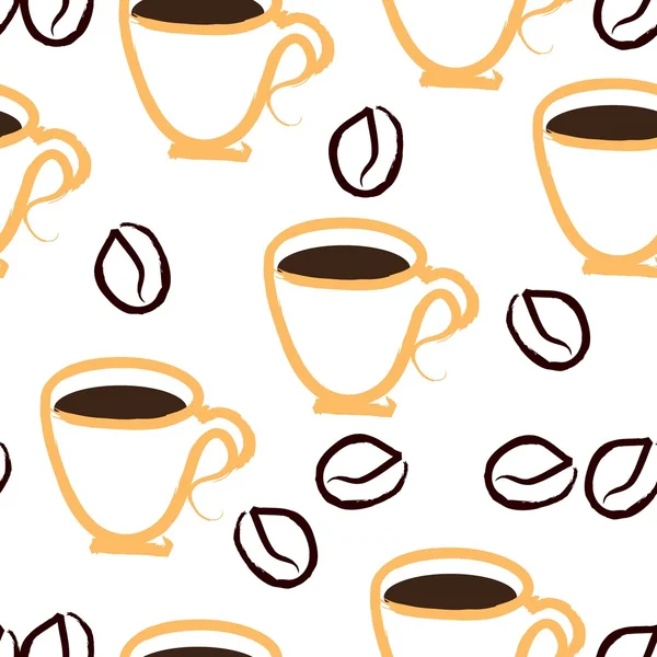 Coffee repetition — Stock Vector