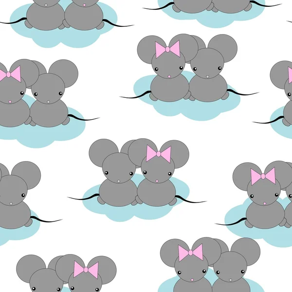 Ποντίκι καρτούν — Διανυσματικό Αρχείο