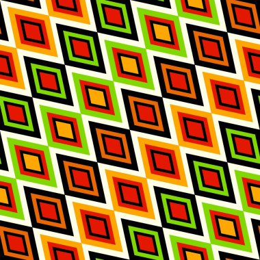 Seamless geometrical pattern clipart