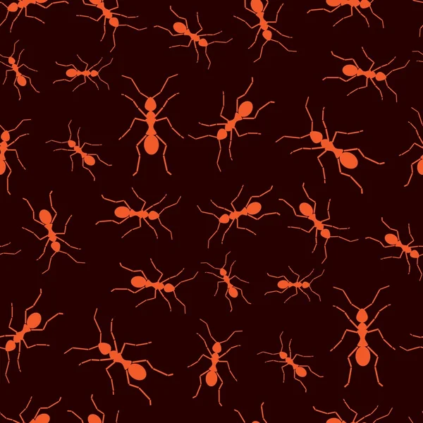 Ant repetitions — Stock Vector