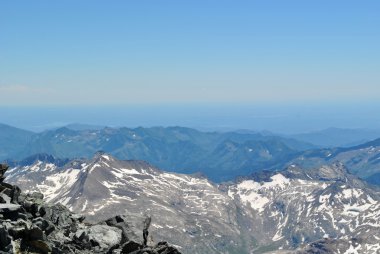 allalinhorn zirvesinden