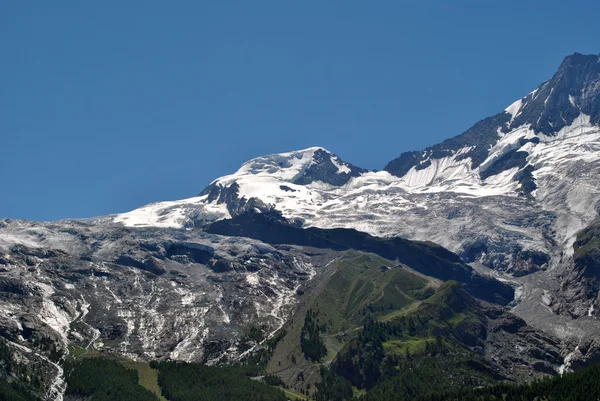 Alphubel szczytu — Zdjęcie stockowe