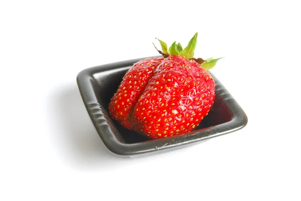 Strawberry in a bowl — Stock Photo, Image