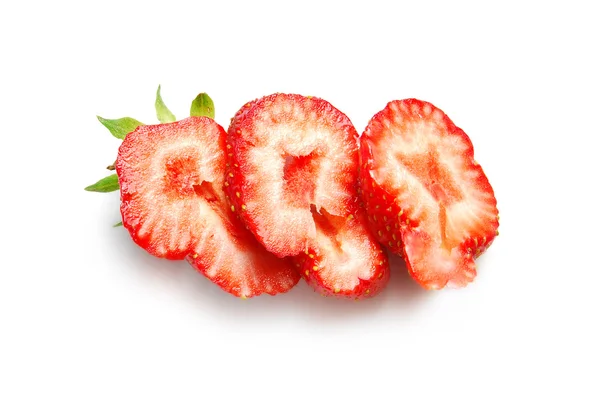 Tranches de fraises — Photo