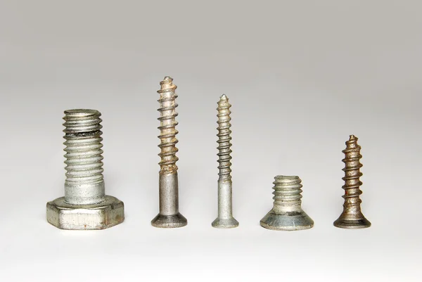 Different screws — Stock Photo, Image