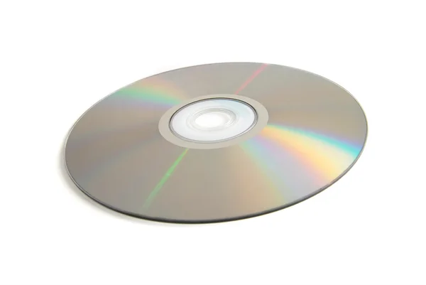 stock image Compact disc, is isolated on a white background