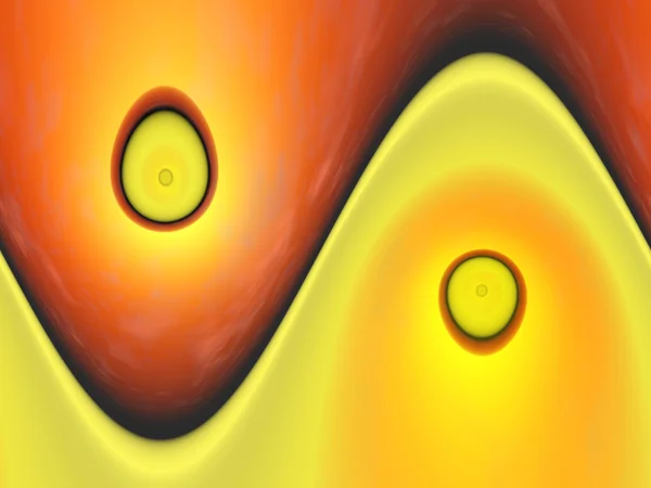 Abstrakter Hintergrund Aus Orangen Und Gelben Farben — Stockfoto