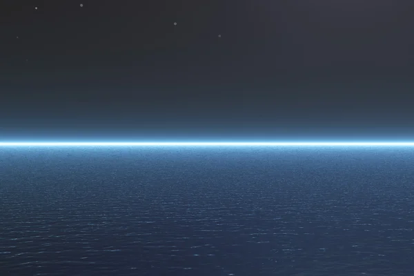 Donker blauwe nacht — Stockfoto
