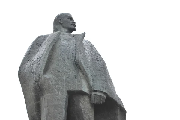 stock image Lenin's monument, is isolated on a white background