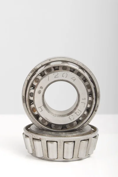 Two Bearings Gradient Gray Background — Stock Photo, Image
