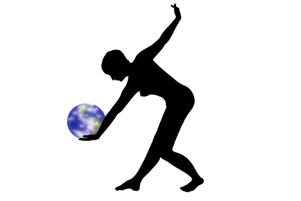 Dance with Earth — Stock Photo, Image