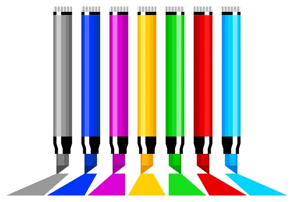 Колір маркерів — стоковий вектор