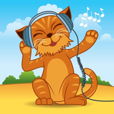 müzik kedi