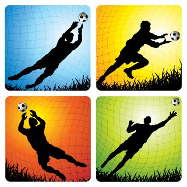 Goalkeeper clipart