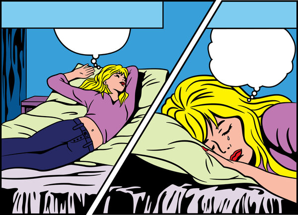 Девушка поп-арта
