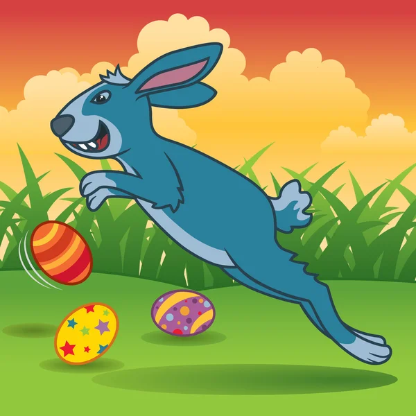Easter Bunny — Stock Vector
