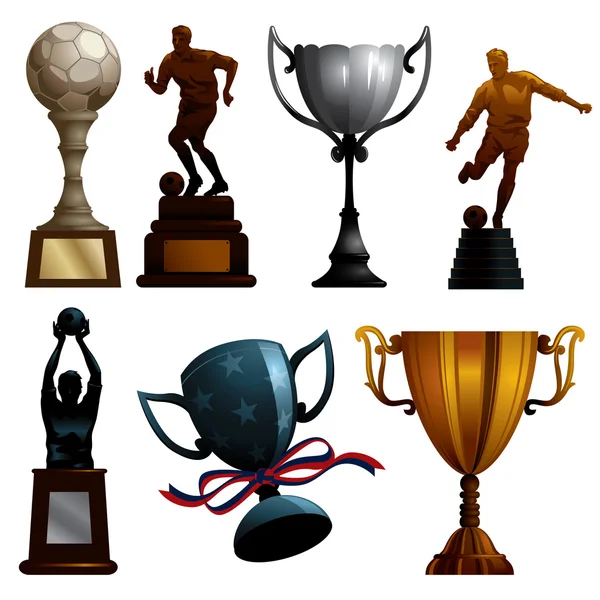 Trofei sportivi — Vettoriale Stock
