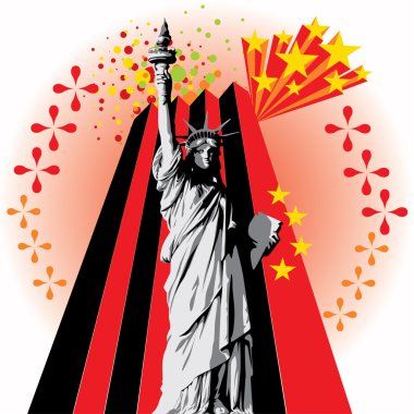 Lady Liberty clipart