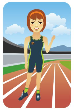 Runner clipart