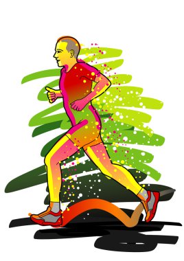 Runner clipart