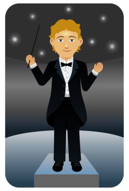 Music Conductor clipart