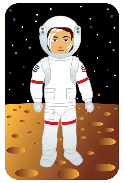 Astronaut — Stockový vektor