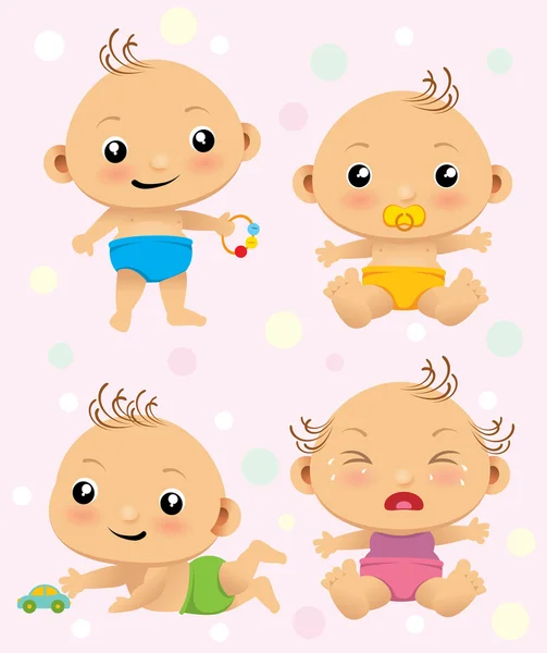 Baby crying Vector Art Stock Images | Depositphotos