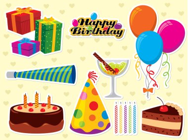 Birthday Elements clipart