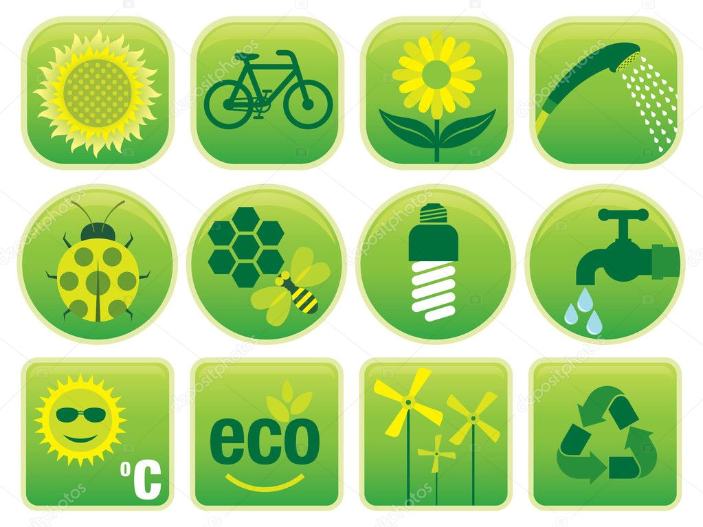 Ecology Environment Icons