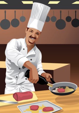 Kitchen Chef clipart